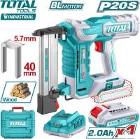 Степлер Total TCSNLI6008 (с 1-им АКБ, кейс)