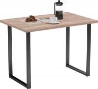Кухонный стол Mio Tesoro Tako 92x50 (дуб сонома/черный)