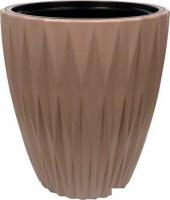 Кашпо Form-Plastic Caro FP-5780-051 (серо-бежевый)
