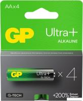 Батарейка GP Ultra Plus Alkaline G-Tech AA/LR6 15AUPA21-2CRSB4