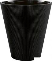 Кашпо Form-Plastic Linea FP-5840-084 (глубокий черный)