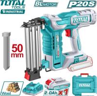 Гвоздезабиватель Total TCBNLI5008 (с 1-им АКБ, кейс)