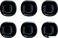 Набор тарелок Luminarc Carine Black L9817-ECOM (6шт)