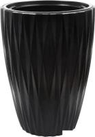 Кашпо Form-Plastic Caro Slim FP-5820-084 (глубокий черный)