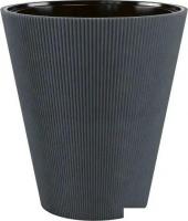 Кашпо Form-Plastic Linea FP-5840-014 (антрацитовый)