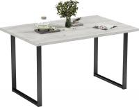 Кухонный стол Mio Tesoro Tako 120x66 (дуб крафт белый/черный)