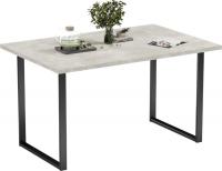 Кухонный стол Mio Tesoro Tako 120x66 (шелковый камень/черный)