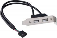 Планка Cablexpert CCUSBRECEPTACLE-LP