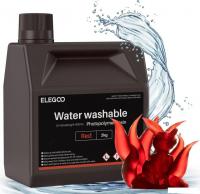 Фотополимер Elegoo Water Washable 2кг (красный)