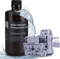 Фотополимер Elegoo Water Washable 1кг (керамический серый)