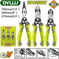 Набор пассатижей Dyllu DTPS0403 (3 предмета)