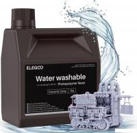 Фотополимер Elegoo Water Washable 2кг (керамический серый)