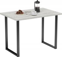 Кухонный стол Mio Tesoro Tako 92x50 (дуб крафт белый/черный)