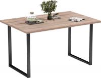 Кухонный стол Mio Tesoro Tako 120x66 (дуб сонома/черный)