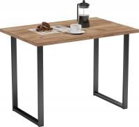 Кухонный стол Mio Tesoro Tako 92x50 (дуб крафт золотой/черный)