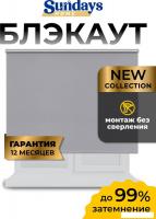 Рулонные шторы Sundays Home LM 168-07 110x160 (серый)