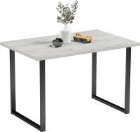 Кухонный стол Mio Tesoro Tako 100x60 (дуб крафт белый/черный)