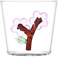 Стакан для воды и напитков Ichendorf Milano Botanica 09354271 (персиковые цветы)