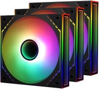 Комплект вентиляторов для корпуса Thermalright TL-M12-S X3 (черный)