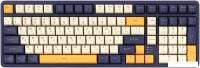 Клавиатура Ritmix RKB-602BL (синий/бежевый)