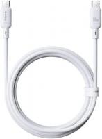 Кабель Baseus Silky Series Fast Charging Cable 100W USB Type-C - USB Type-C (2 м, белый)