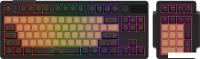 Клавиатура Дарк Проджект KD87A+Numpad (g3ms Aquamarine, черный)