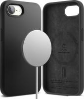 Чехол для телефона Ringke Silicone Magnetic для iPhone 17e/16e (Black)