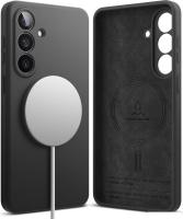Чехол для телефона Ringke Silicone Magnetic для Galaxy S26 Plus (Black)