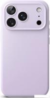 Чехол для телефона Ringke Silicone Magnetic для iPhone 17 Pro (Light Purple)