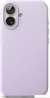 Чехол для телефона Ringke Silicone Magnetic для iPhone 17 (Light Purple)