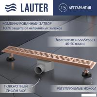 Трап/канал Lauter 2120174-LRG 700x70 (розовое золото)