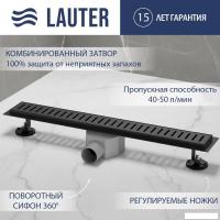 Трап/канал Lauter 2120172-C1MB 700x70 (черный матовый)