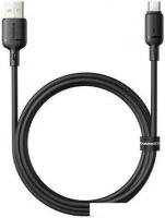 Кабель Baseus Silky Fast Charging Data Cable USB Type-A - USB Type-C 3A (2 м, черный)