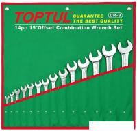 Набор ключей Toptul GBAA1604 (16 предметов)