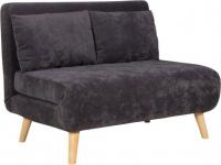 Диван DiArt Элли 1100 (велюр Sensey graphite/ножки светлые)