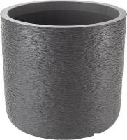 Кашпо Idea Сланец со вставкой М3201 (графитовый)