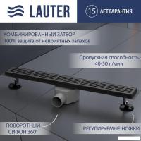 Трап/канал Lauter 2120112-LMB 1000x70 (черный матовый)