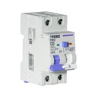 Дифференциальный автомат Dr.Ferz FMO-EM-1P+N 32A 30mA 10kA A C 2M 22100288FERZ