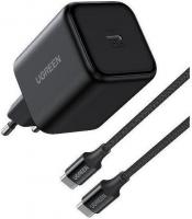 Сетевое зарядное Ugreen X524 65054 (черный)