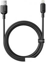 Кабель Baseus Silky Series Fast Charging Cable USB Type-A - Lightning (2 м, черный)