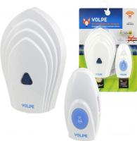 Беспроводной дверной звонок Uniel Volpe UDB-Q029 W-R1T1-16S-80M-WH UL-00002405