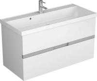 Veneciana Тумба с умывальником Allia 100 с 2-мя ящиками + Florentina Астория 1000 (антрацит)