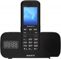 Кнопочный телефон Maxvi RT-03 (черный)