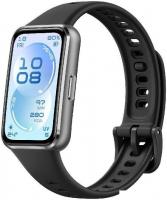 Фитнес-браслет Huawei Band 11 (черный алюминиевый корпус, с черным силиконовым ремешком, международн