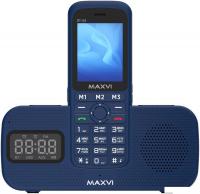 Кнопочный телефон Maxvi RT-03 (синий)