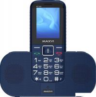 Кнопочный телефон Maxvi RT-04 (синий)