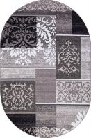 Ковер для жилой комнаты Merinos Silver D216-OVAL-GRAY (3x4)
