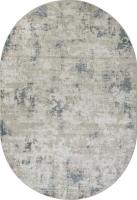 Ковер для жилой комнаты Merinos Naturel F232-OVAL-BEIGE-BLUE (1.5x3)
