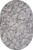 Ковер для жилой комнаты Merinos Silver F389-OVAL-GRAY (3x4)