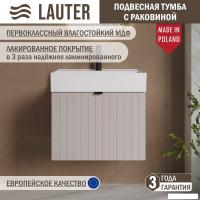 Lauter Тумба с умывальником Melisa 60 + Optima 60.5 (кашемир п/мат)